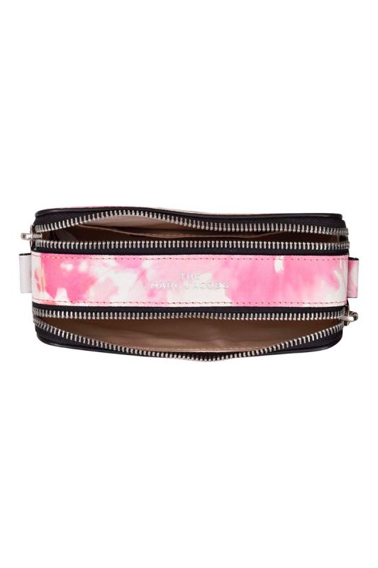 Marc Jacobs The TieDye Snapshot Pink Crossbody Bag