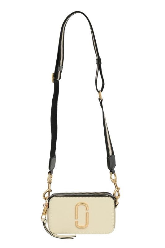 Marc Jacobs White Snapshot Sling Bag