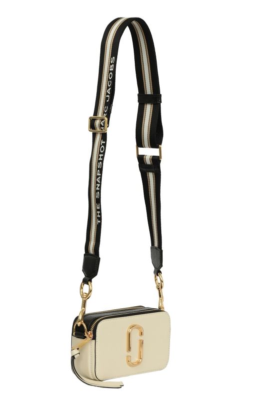 Marc Jacobs White Snapshot Sling Bag