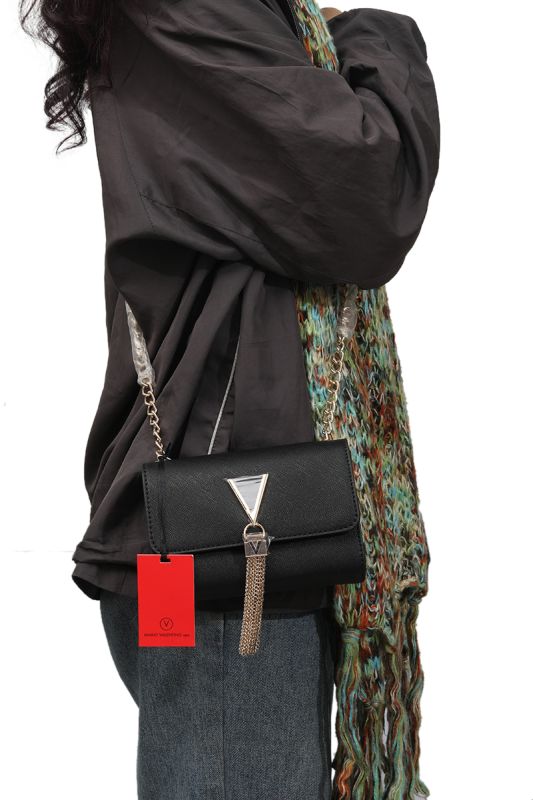 Mario Valentino Divine Black Crossbody Bag