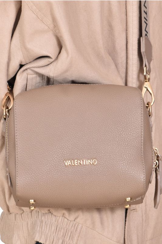 Mario Valentino Taupe Pattie Camera Bag