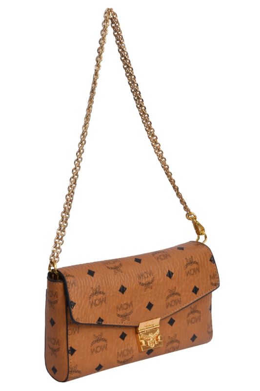 MCM Tracy Flap Crossbody Bag