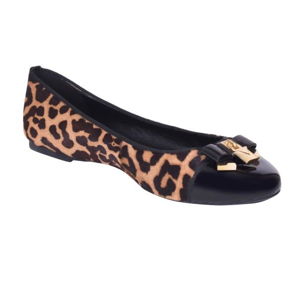 MICHAEL KORS ANIMAL PRINT BALLERINAS