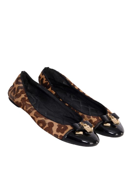 MICHAEL KORS ANIMAL PRINT BALLERERINAS