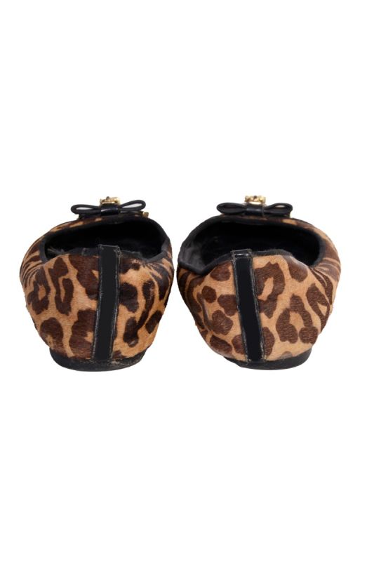 MICHAEL KORS ANIMAL PRINT BALLERERINAS