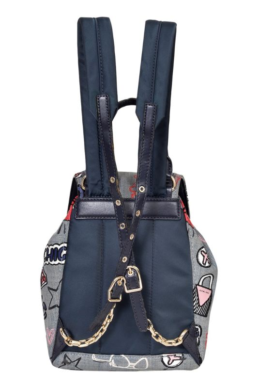 Michael Kors Beacon Small Embroidered Backpack