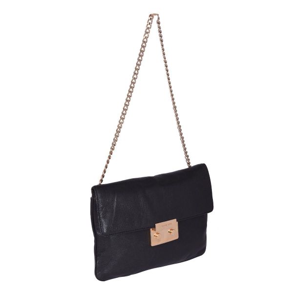 MICHAEL KORS BLACK SLING BAG