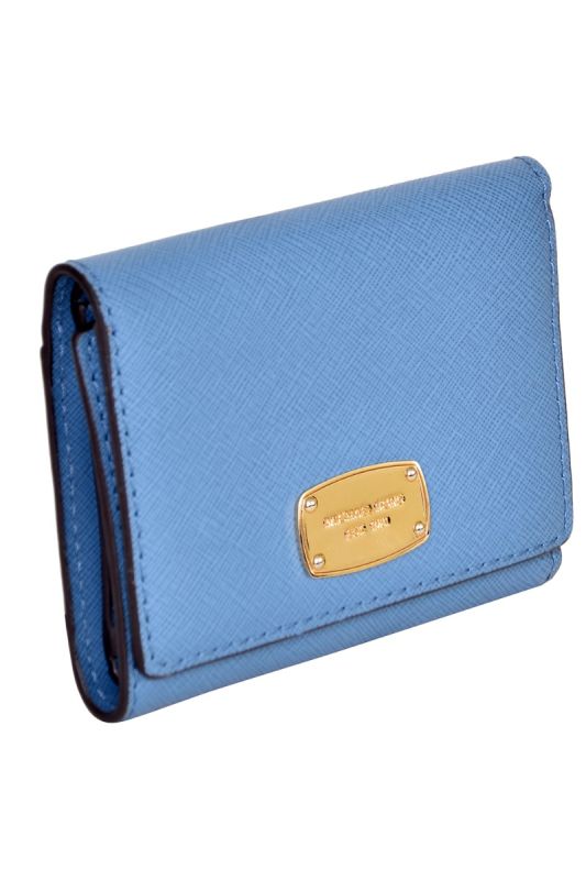 Michael Kors Blue Bi- Fold Wallet