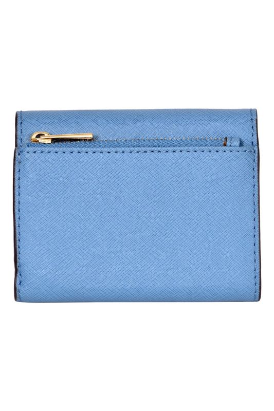 Michael Kors Blue Bi- Fold Wallet