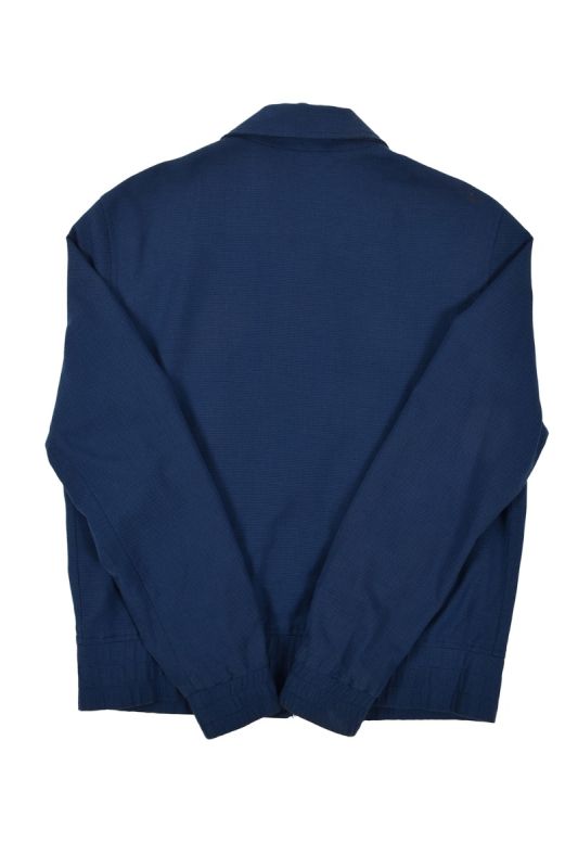MICHAEL KORS BLUE ZIPPER JACKET