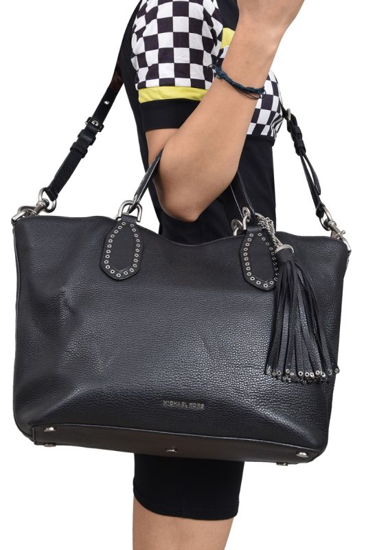 Michael Kors Brooklyn Leather Tote Bag