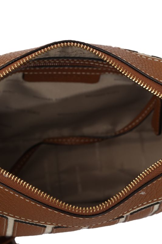 Michael Kors Brookyln Striped Camera Bag