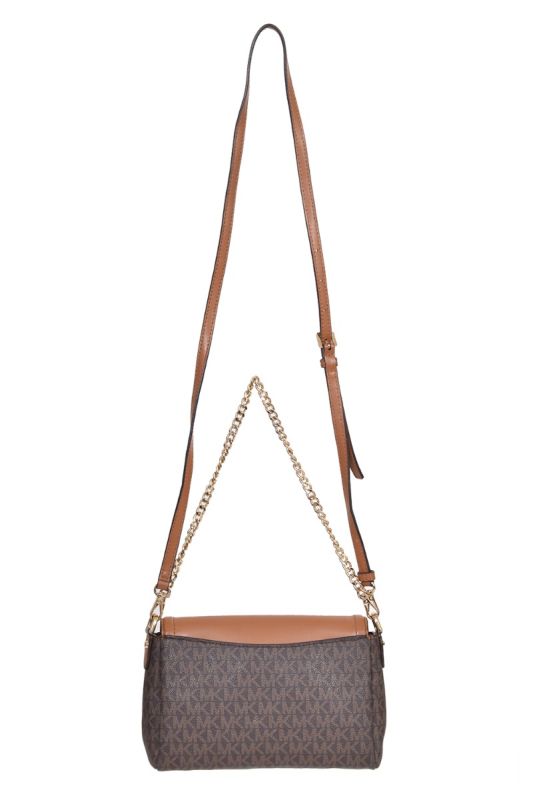 Michael Kors Brown Leather Crossbody Bag