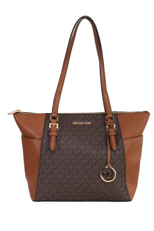 MICHAEL KORS CHARLOTTE SIGNATURE TOTE BAG