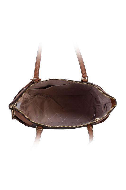 MICHAEL KORS CHARLOTTE SIGNATURE TOTE BAG