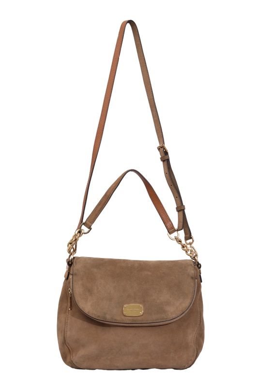 Michael Kors Convertible Bedford Suede Shoulder Bag