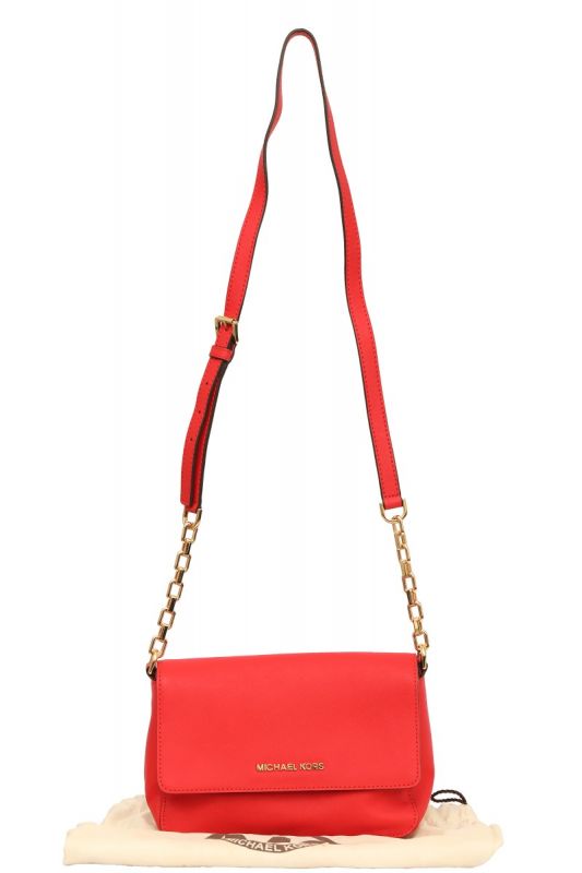 Michael Kors Daniela Red Sling Bag