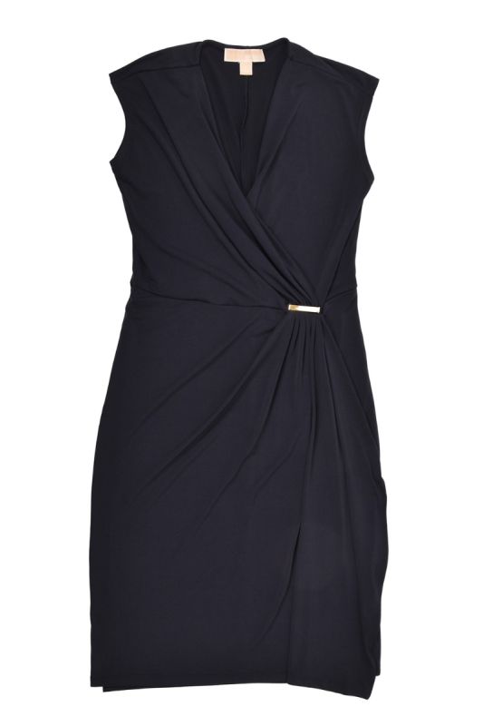 MICHAEL KORS DRAPE EFFECT DRESS