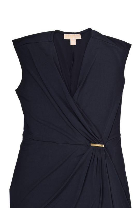 MICHAEL KORS DRAPE EFFECT DRESS