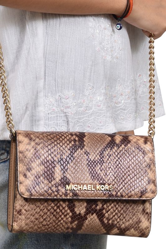 Michael Kors Embossed Smartphone Crossbody Bag