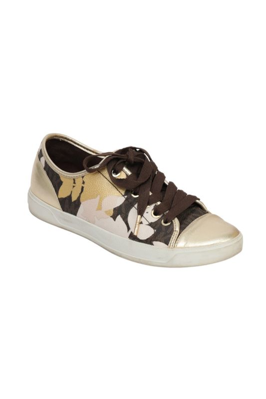 Michael Kors EU 37 Trim Metallic Sneakers