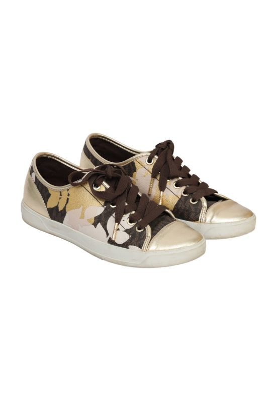 Michael Kors EU 37 Trim Metallic Sneakers