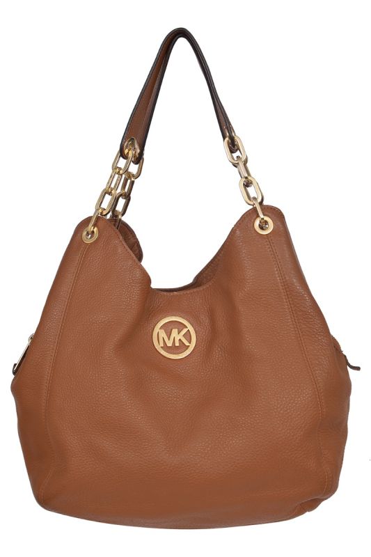 Michael Kors Fulton Hobo Brown Bag