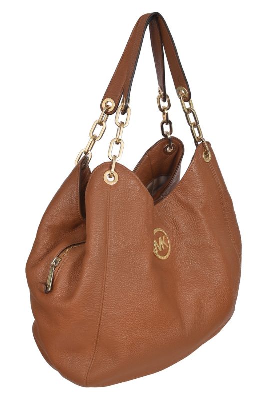 Michael Kors Fulton Hobo Brown Bag