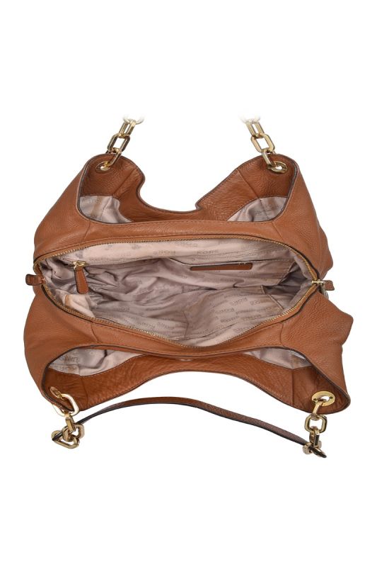 Michael Kors Fulton Hobo Brown Bag