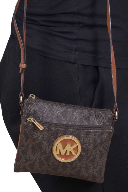 Michael Kors Fulton Signature Crossbody Bag RT108-10