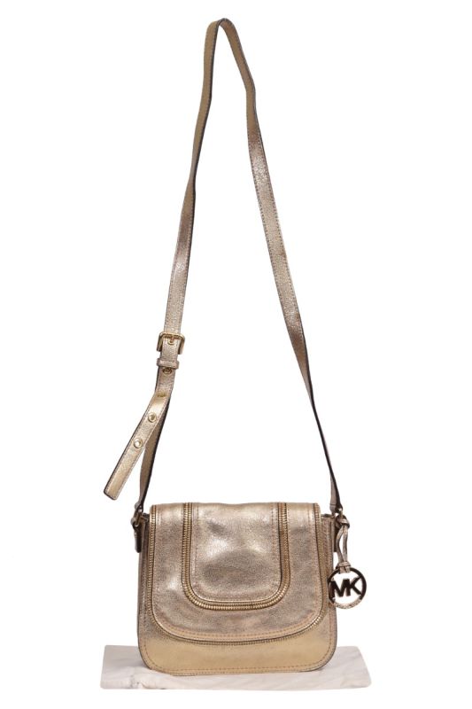 Michael Kors Gold Sling Bag