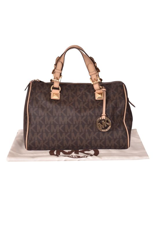 Michael Kors Monogram Large Grayson SatchelBag