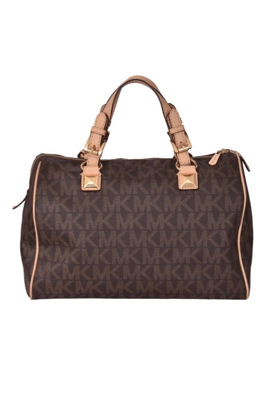 Michael Kors Monogram Large Grayson SatchelBag