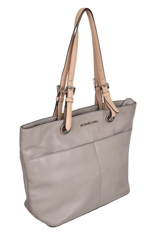 Michael Kors Grey Saffiano Leather Tote Bag