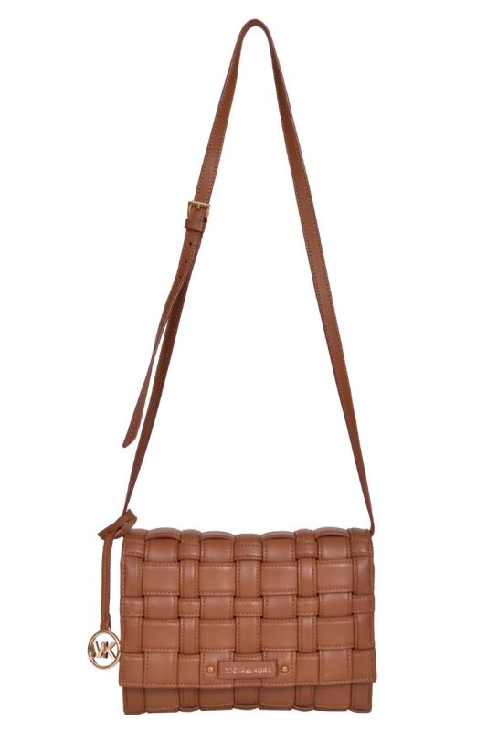 Michael Kors Ivy Woven Crossbody Bag