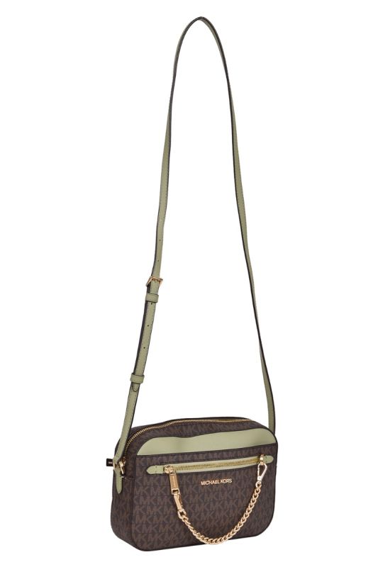 Michael Kors Jet Set East West Zip Chain Crossbody Bag