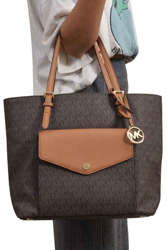 Michael Kors Jet Set Large Multi-function Logo Pocket Tote Bag