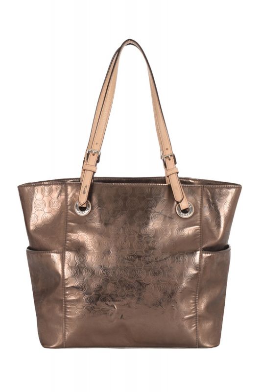 MICHAEL KORS JET SET LEATHER TOTE BAG