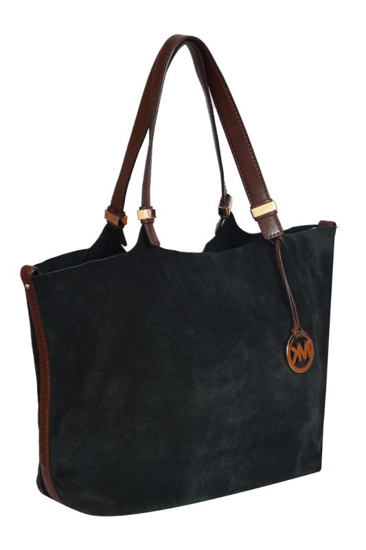 Michael Kors Large Suede Jet Set Tote Bag