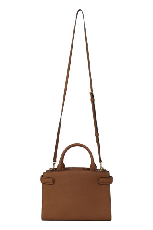 Michael Kors Karla Leather Satchel Bag