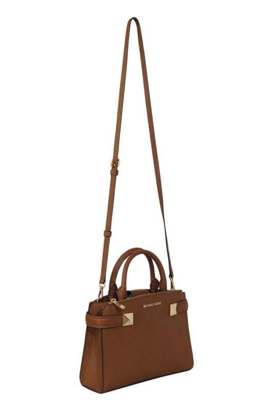 Michael Kors Karla Leather Satchel Bag