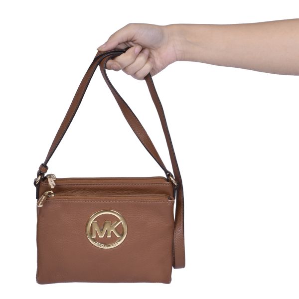 MICHAEL KORS LEATHER SIDE BAG