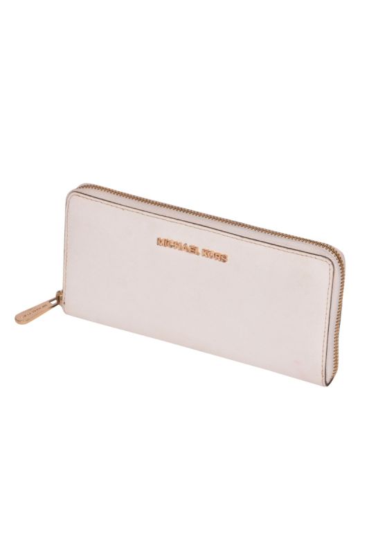 Michael Kors Leather Zip Around Continental Wallet