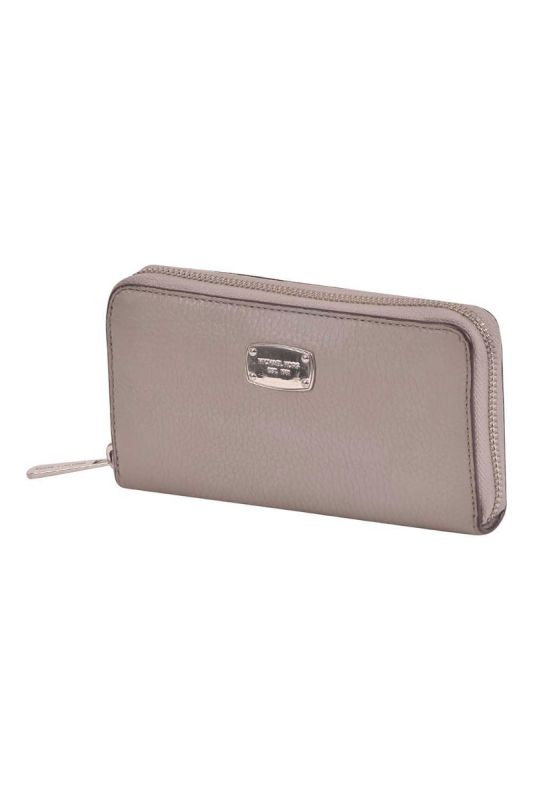Michael Kors Leather Zip Around Wallet