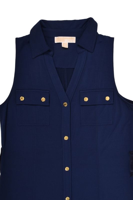 MICHAEL KORS MAXI SHIRT DRESS