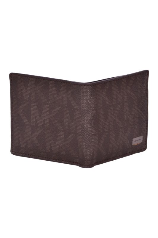 Michael Kors Men’s Jet Set Monogram Bi - fold Wallet