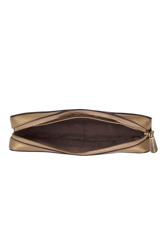 Michael Kors Metallic Jet Set Travel  East West Crossbody Ba