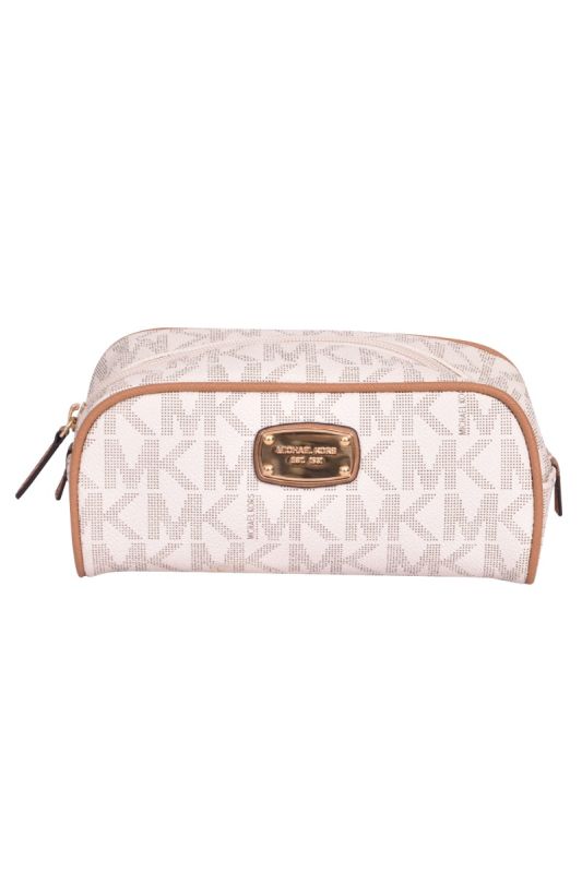 Michael Kors Monogram Canvas Toiletry Pouch