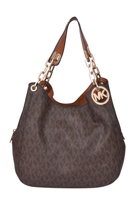 Michael Kors Monogram Fulton Hobo Bag