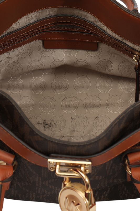 Michael Kors Monogram Hamilton Bag